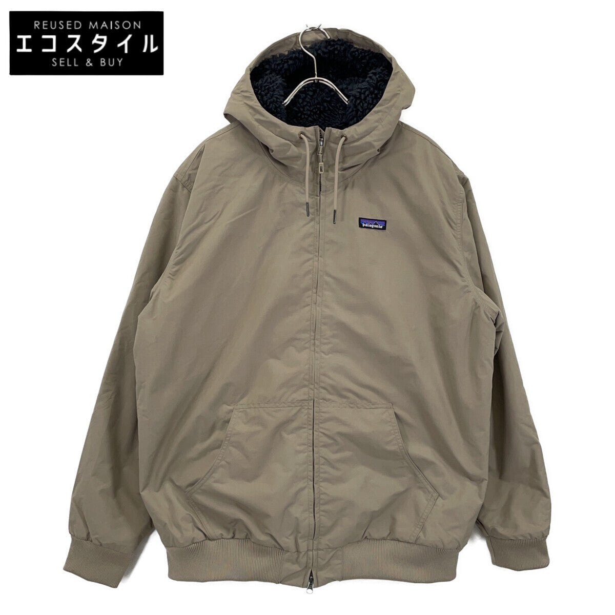 20425FA24 Grey Lined Ismas Hooded Jacket XL Men's