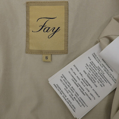 Fay フェイ 美品 ダブル ロングコート レディース ネイビー S IT01113570442 コート