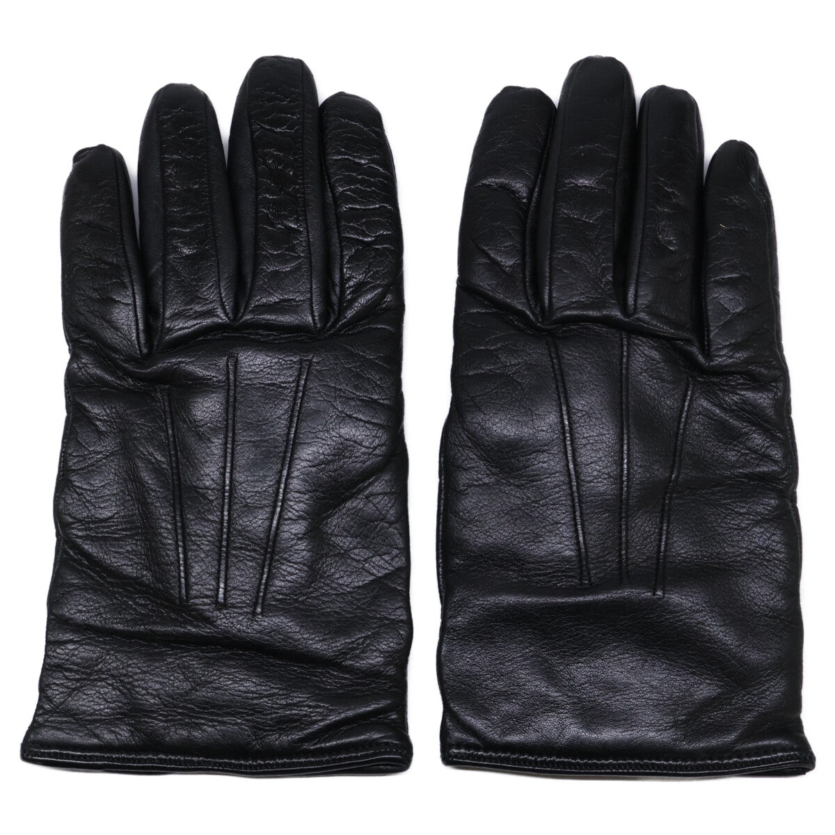 [Excellent Condition] Cashmere-Lined Napa Leather Gloves 7.5 Men's