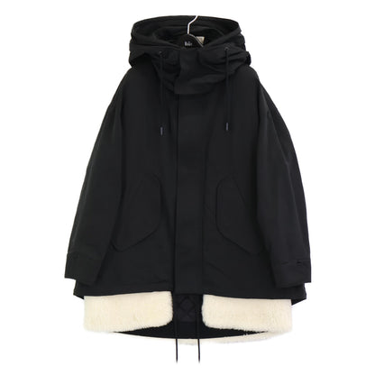 黑色 M65 SHORT MODS COAT WITH LINER 派克大衣 女士 F