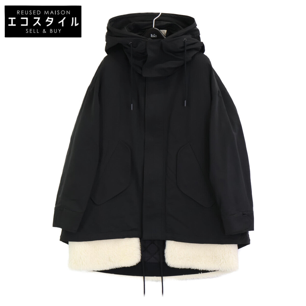 黑色 M65 SHORT MODS COAT WITH LINER 派克大衣 女士 F