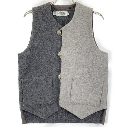 IVY&NAVY特别定制款 CHARCOAL GREY/HEATHER GREY CHIMAYO VEST ver.2 马甲 S码 男士