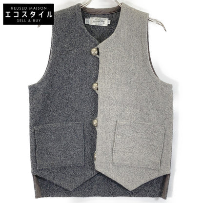 IVY&NAVY特别定制款 CHARCOAL GREY/HEATHER GREY CHIMAYO VEST ver.2 马甲 S码 男士