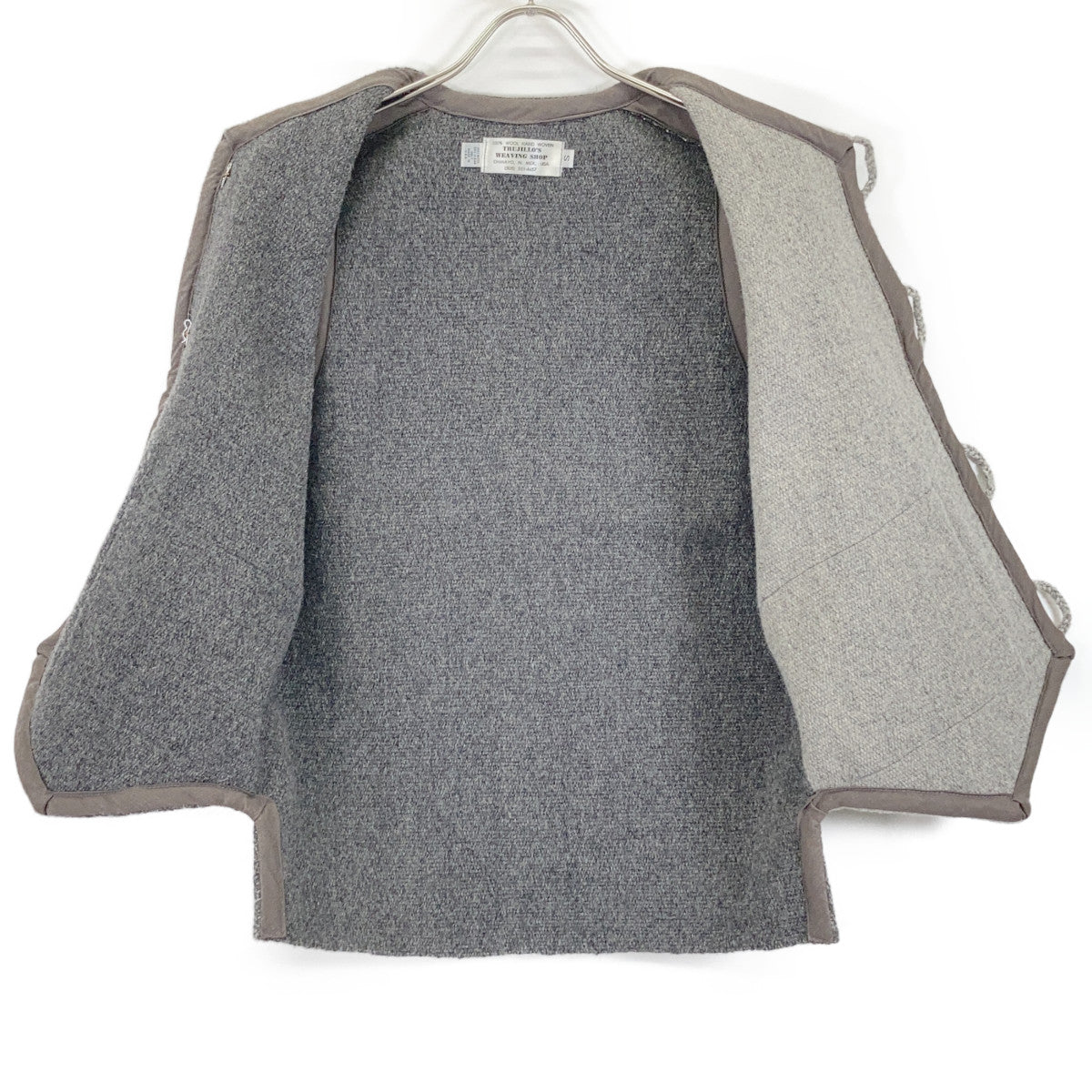 IVY&NAVY特别定制款 CHARCOAL GREY/HEATHER GREY CHIMAYO VEST ver.2 马甲 S码 男士