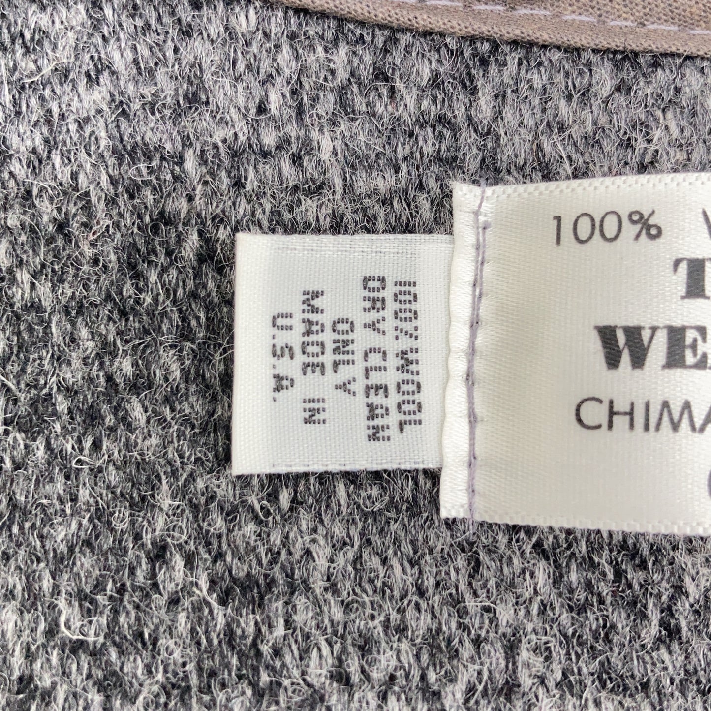 IVY&NAVY特别定制款 CHARCOAL GREY/HEATHER GREY CHIMAYO VEST ver.2 马甲 S码 男士