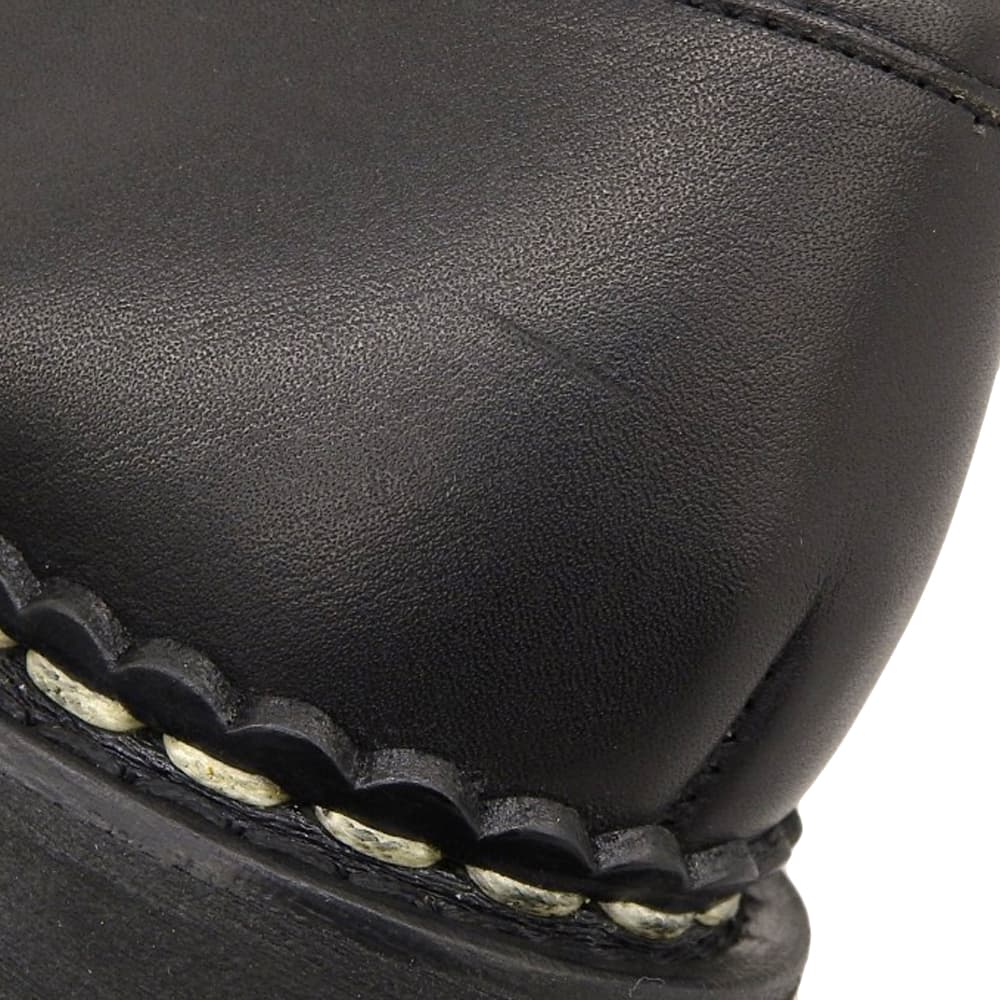 Paraboot パラブーツ 新品同様 レザー ランス コインローファー レディース ノワール ブラック 4 1/2 シューズ シューズ 4.5