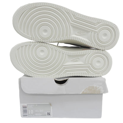 NIKE ナイキ 新品同様 AIR FORCE1 Premium レザー スニーカー シューズ メンズ ブラウン×レッド 28cm 808788-996 20年製 シューズ 10(US)