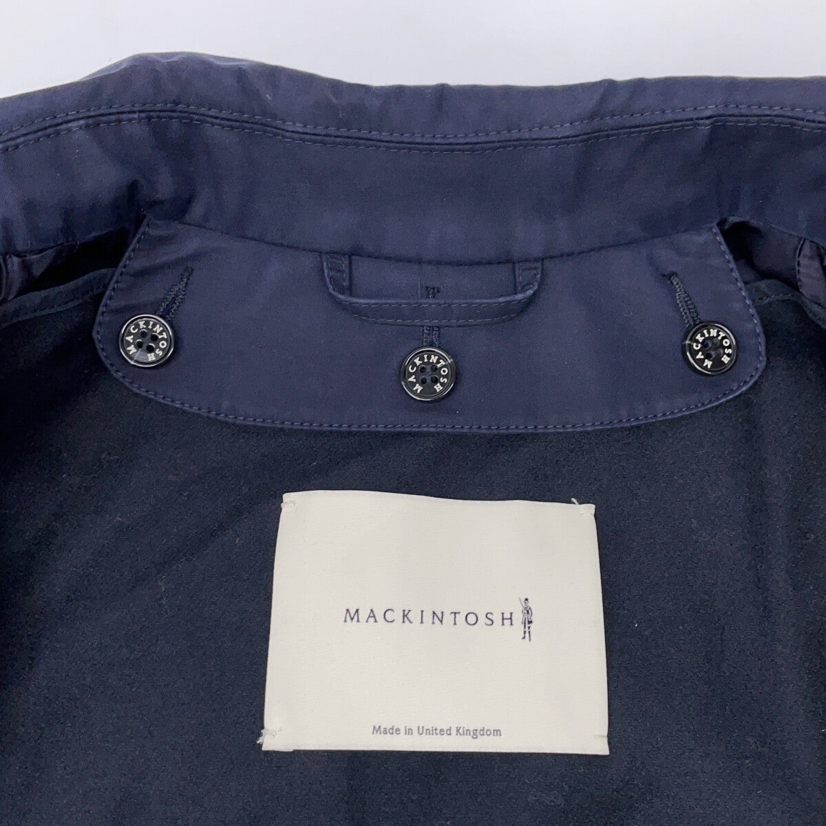 MACKINTOSH 麦金托什 海军蓝GM-1118FDNEW DUNKELD 立领大衣