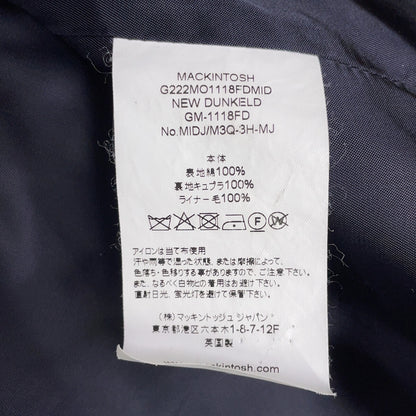 MACKINTOSH 麦金托什 海军蓝GM-1118FDNEW DUNKELD 立领大衣