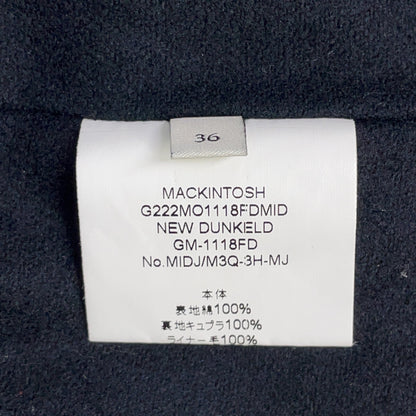 MACKINTOSH 麦金托什 海军蓝GM-1118FDNEW DUNKELD 立领大衣