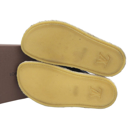 LOUIS VUITTON ルイヴィトン デニム×エスパドリーユ サンダル メンズ ブルー 6 15年 シューズ 6