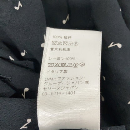 CELINE 思琳 2C036736D 19SS 人造丝 音符图案 短袖衬衫 上衣