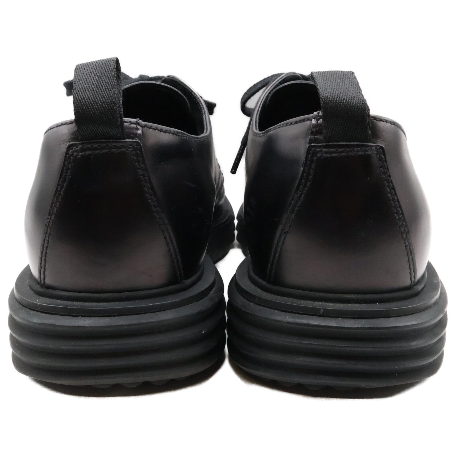 PRADA 2EE286 Leather Lace-up Shoes