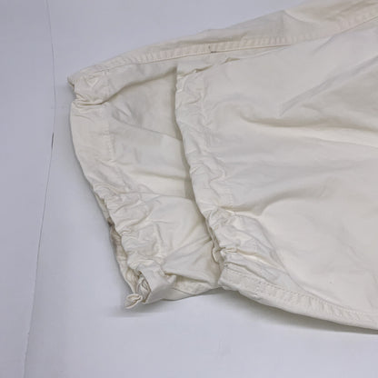 JILSANDER ジルサンダー J21KA0147 24SS ホワイト コットン ニーレングスプリーツ パンツ ボトムス