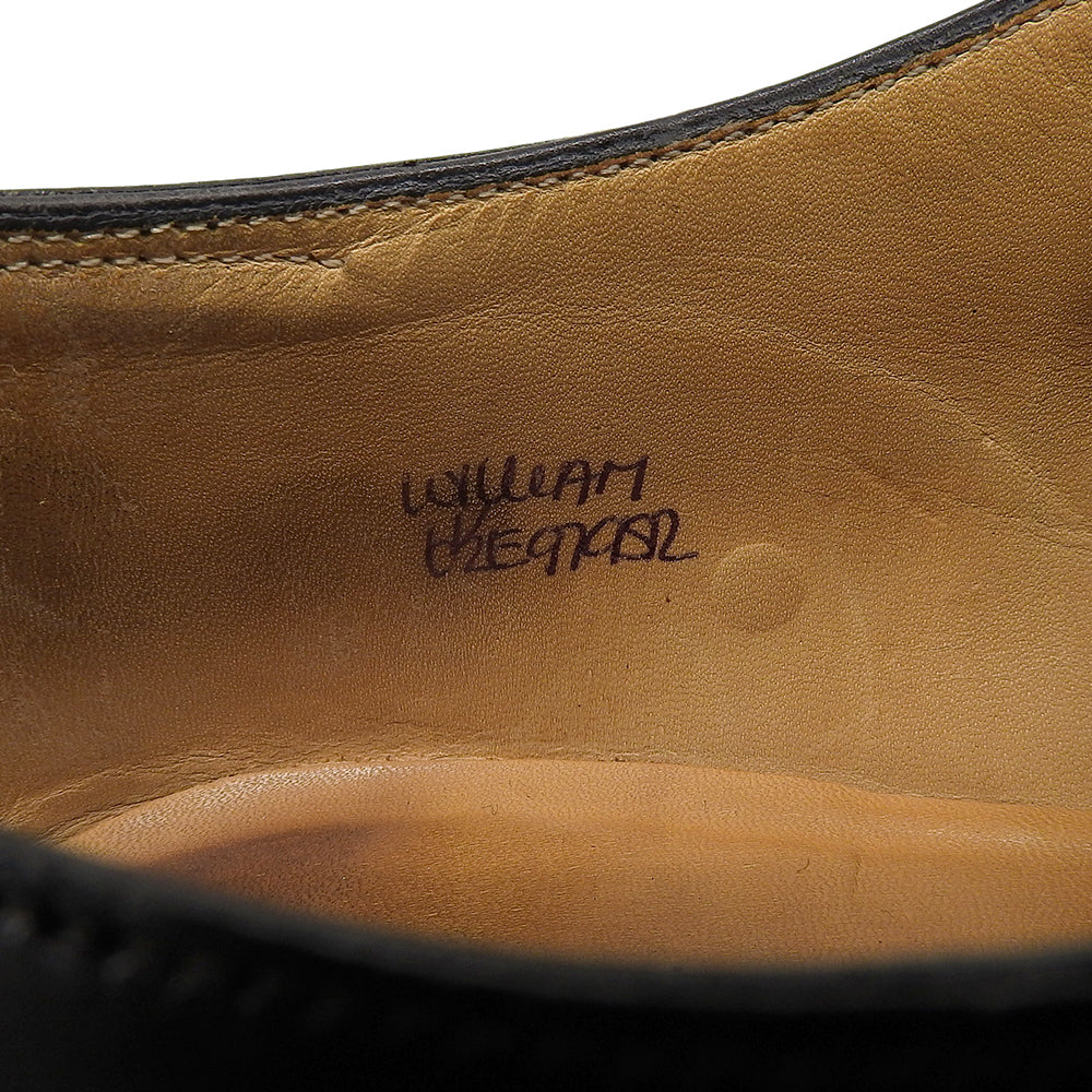 JOHN LOBB ジョンロブ レザー ウィリアム ダブルモンクシューズ メンズ ブラック 6 1/2 シューズ 6 1/2