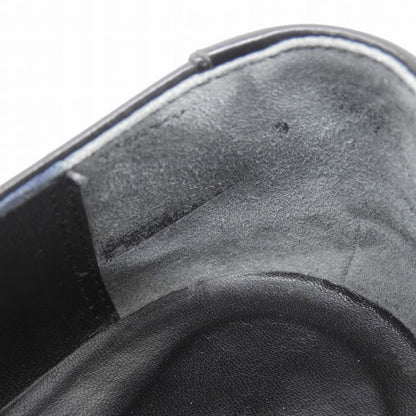 JIL SANDER ジルサンダー 美品 レザー シューズ レディース 黒 ブラック 35 1/2 シューズ 35.5