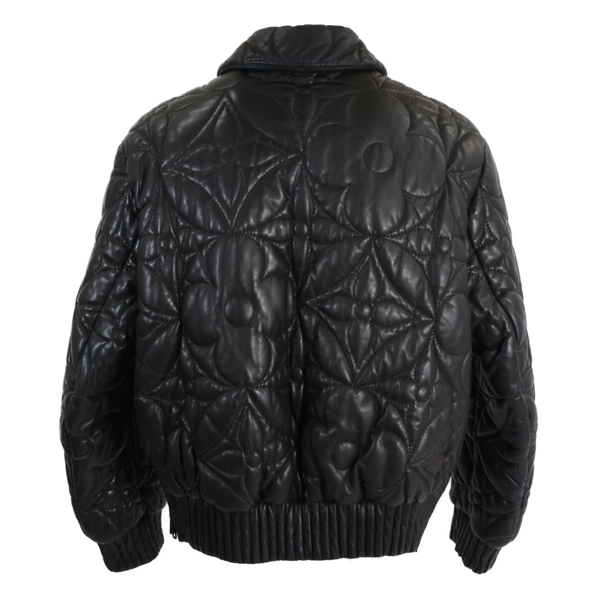 Domestic Regular RM212Q ET7 HLL55E Monogram Flower Quilting Lamb Leather Blouson Jacket 50 Mens