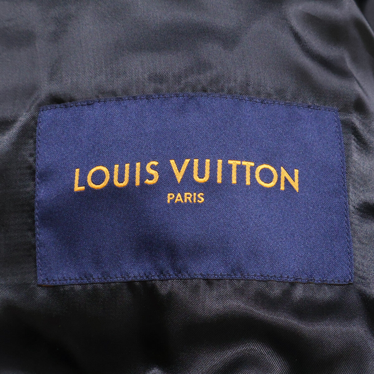 Domestic Regular RM212Q ET7 HLL55E Monogram Flower Quilting Lamb Leather Blouson Jacket 50 Mens