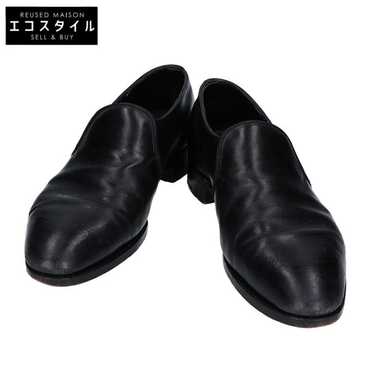 JOHN LOBB ジョンロブ ブラック カーフ EDWARD 1000ラスト プレーントゥ ローファー シューズ