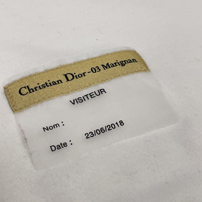 DIOR 迪奥 923J611B0533 19SS 白色 访客贴片T恤 上衣