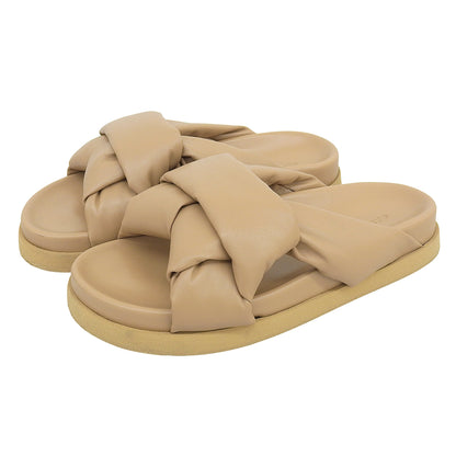 CABaN キャバン 美品 レザー by Patricia Urquiola ノットサンダル シューズ メンズ ブラウン 39 シューズ 39