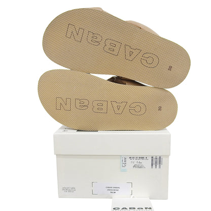 CABaN キャバン 美品 レザー by Patricia Urquiola ノットサンダル シューズ メンズ ブラウン 39 シューズ 39