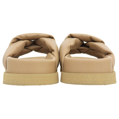 CABaN キャバン 美品 レザー by Patricia Urquiola ノットサンダル シューズ メンズ ブラウン 39 シューズ 39