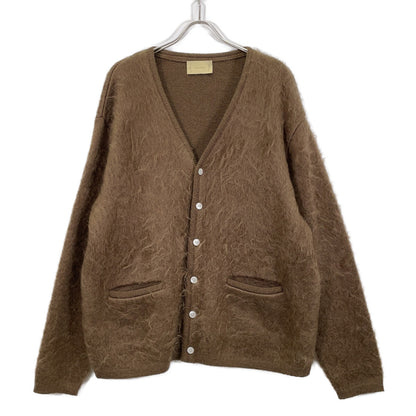 cantate カンタータ 22SSCA0313 ブラウン モヘアシルク Stupid Shaggy Cardigan トップス