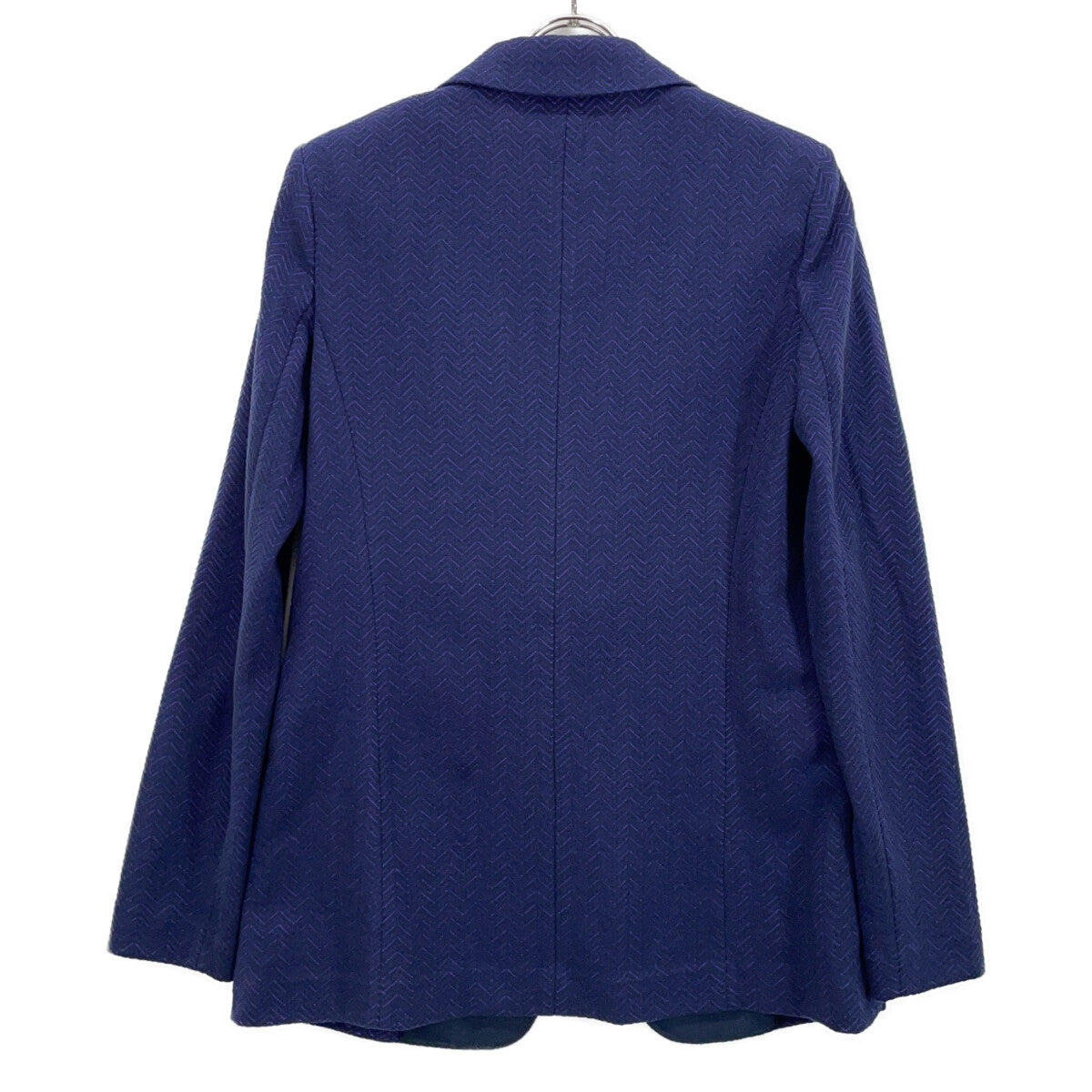 EMPORIOARMANI purple herringbone jacket-and-pants suit set-up suit set-up