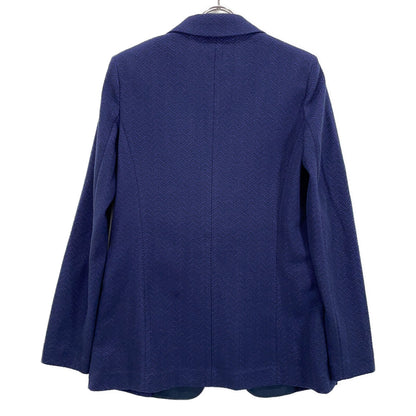 EMPORIOARMANI purple herringbone jacket-and-pants suit set-up suit set-up