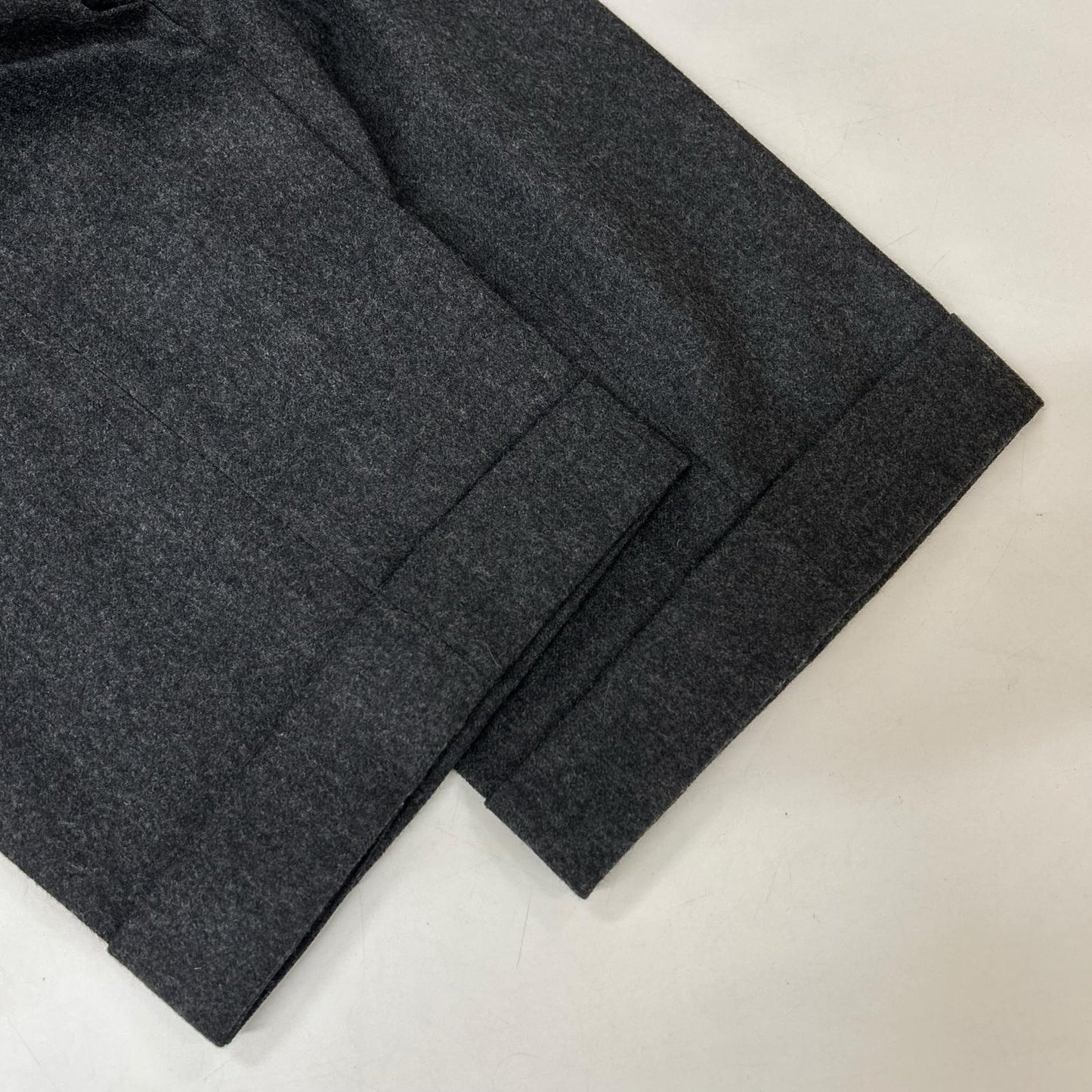 BrooksBrothers ブルックスブラザーズ 100211460 グレー ウールカシミヤ フランネル トラウザーズ ボトムス