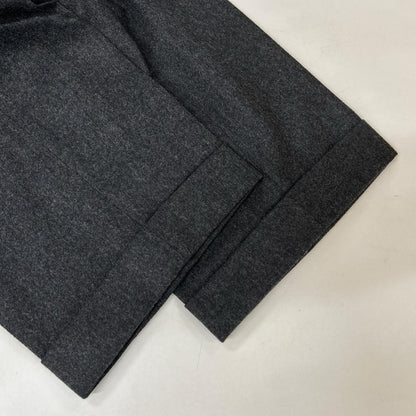 BrooksBrothers ブルックスブラザーズ 100211460 グレー ウールカシミヤ フランネル トラウザーズ ボトムス