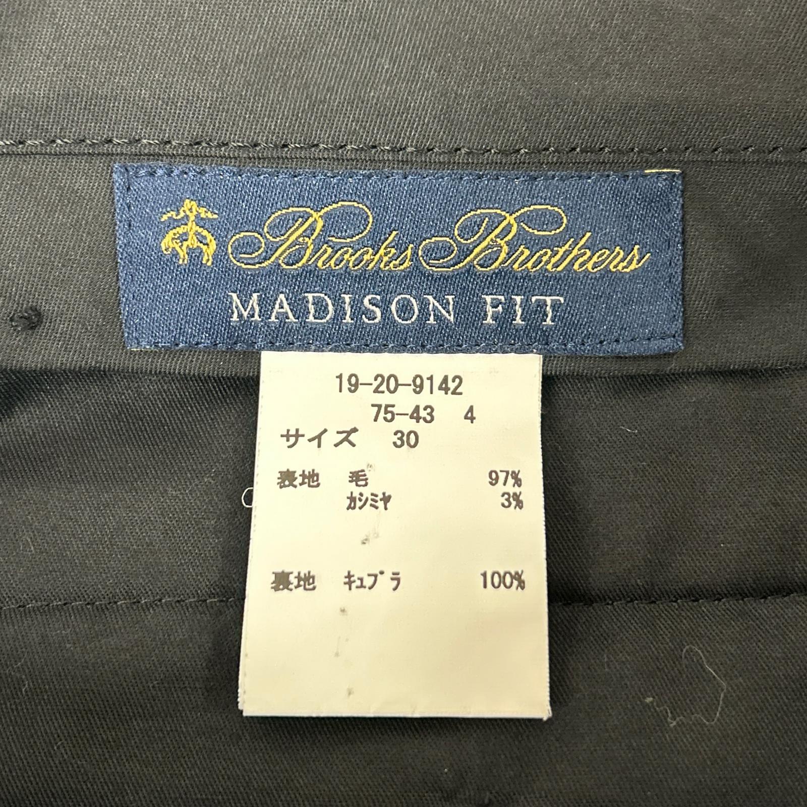 BrooksBrothers ブルックスブラザーズ 100211458 ネイビー ウールカシミヤ フランネル トラウザーズ ボトムス