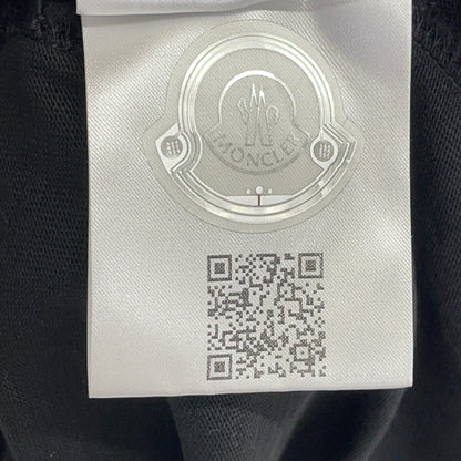 MONCLER Moncler Domestic Regular 23S I20918C00069 Black Logo Patch Short Sleeve T-Shirt Top