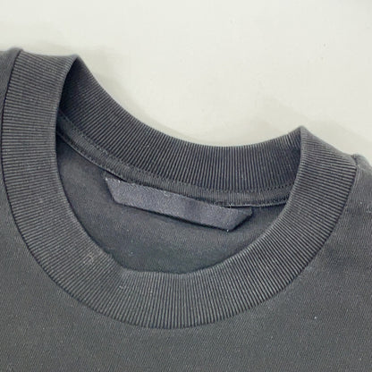 MONCLER Moncler Domestic Regular 23S I20918C00069 Black Logo Patch Short Sleeve T-Shirt Top