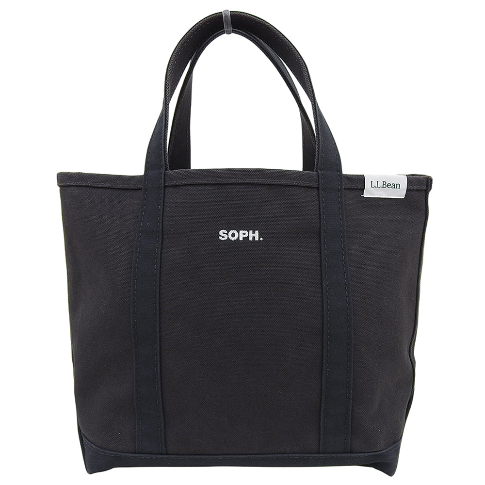 SOPHNET. ソフネット ソリッドボートアンドトート ミディアム トートバッグ メンズ ブラック トートバッグ MEDIUM