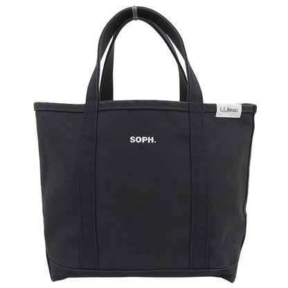 SOPHNET. ソフネット ソリッドボートアンドトート ミディアム トートバッグ メンズ ブラック トートバッグ MEDIUM