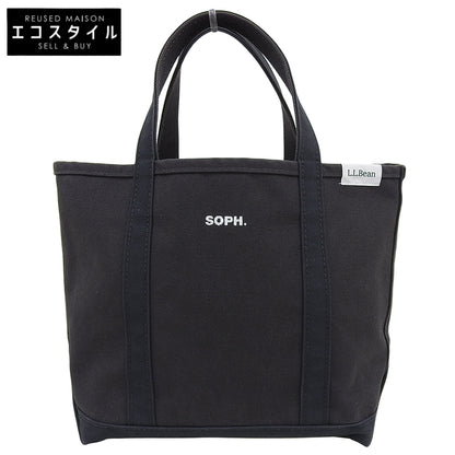 SOPHNET. ソフネット ソリッドボートアンドトート ミディアム トートバッグ メンズ ブラック トートバッグ MEDIUM