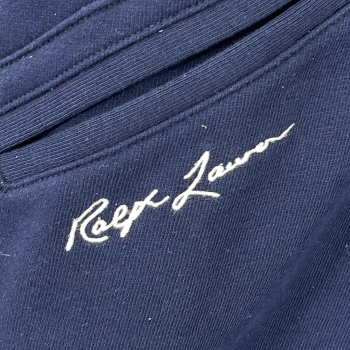 POLO RALPH LAUREN ポロ ラルフローレン ×クーパーズタウン ネイビー×グレー コットンスタジャン ジャケット