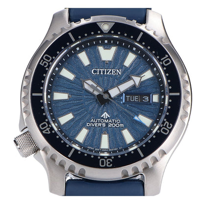 CITIZEN シチズン 新品同様 NY0136-52L プロマスター FUGU 青文字盤 ダイバーズ 自動巻き 腕時計