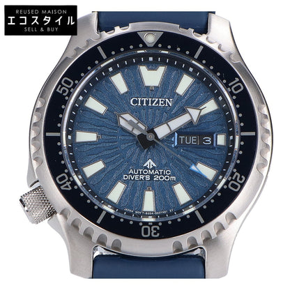 CITIZEN シチズン 新品同様 NY0136-52L プロマスター FUGU 青文字盤 ダイバーズ 自動巻き 腕時計