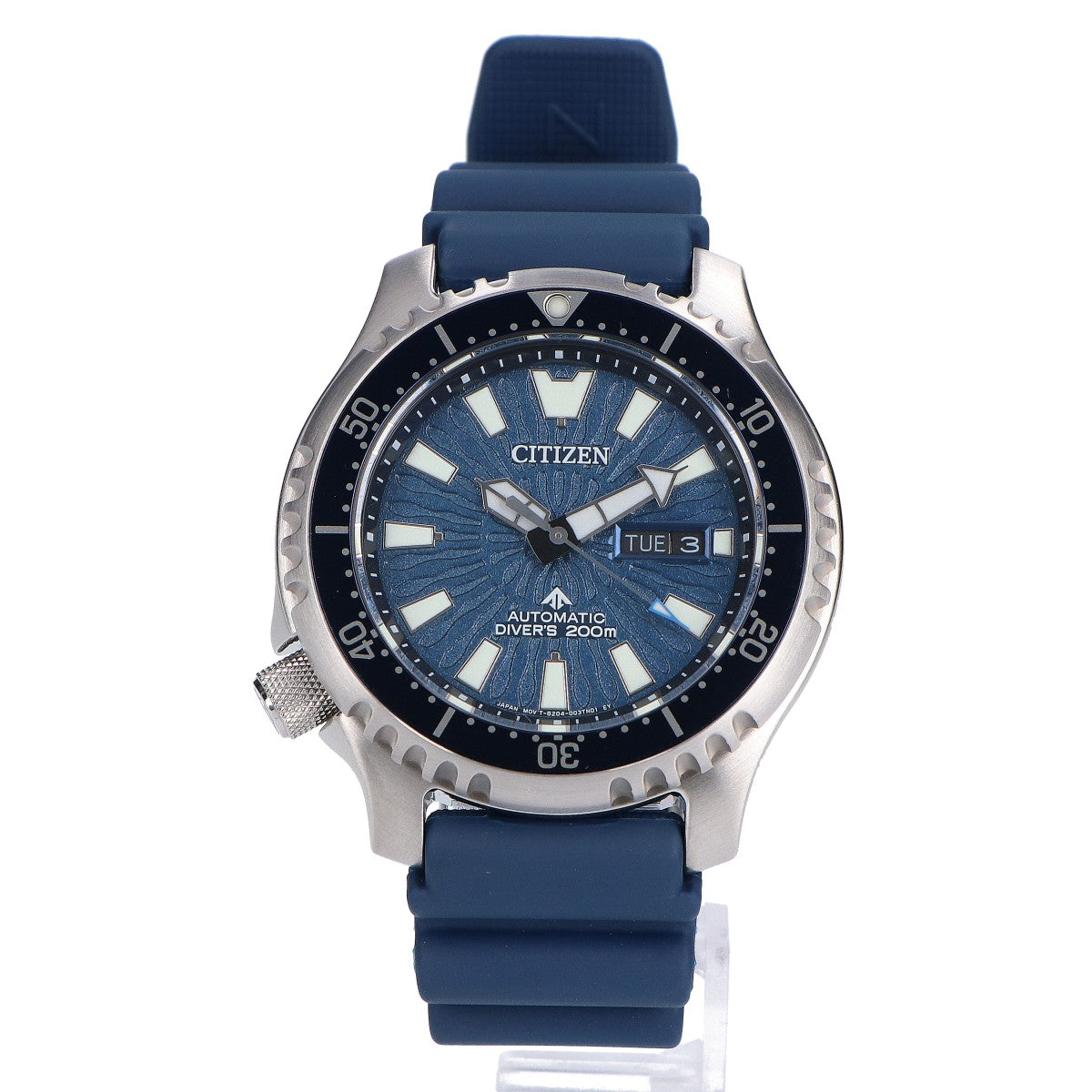 CITIZEN シチズン 新品同様 NY0136-52L プロマスター FUGU 青文字盤 ダイバーズ 自動巻き 腕時計