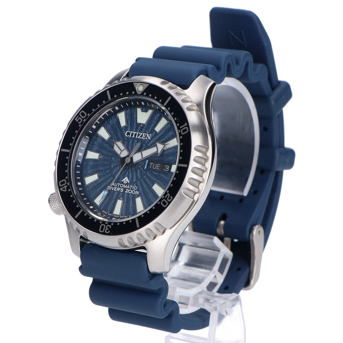 CITIZEN シチズン 新品同様 NY0136-52L プロマスター FUGU 青文字盤 ダイバーズ 自動巻き 腕時計