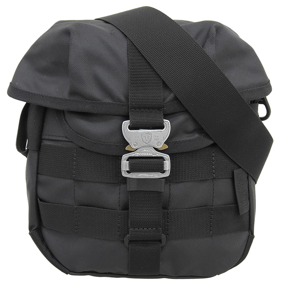 bagjack バッグジャック HNTR PACK バリスティックナイロン ショルダーバッグ メンズ ブラック ショルダーバッグ