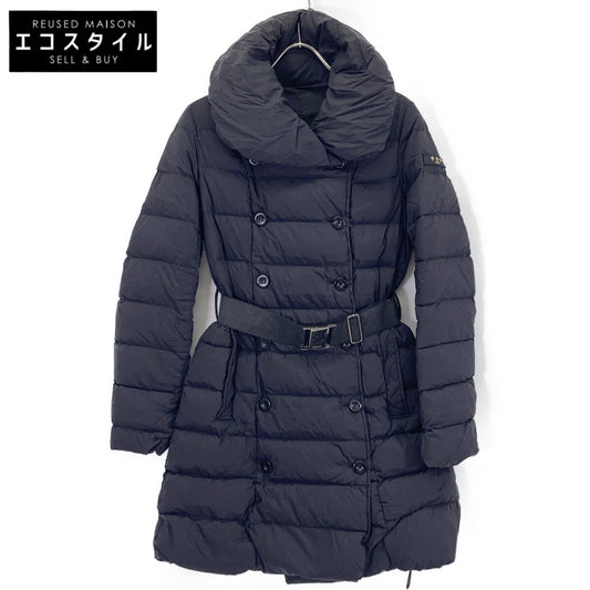LTA18A4487 黑色 AGOGNA 带腰带羽绒服 女款 03码