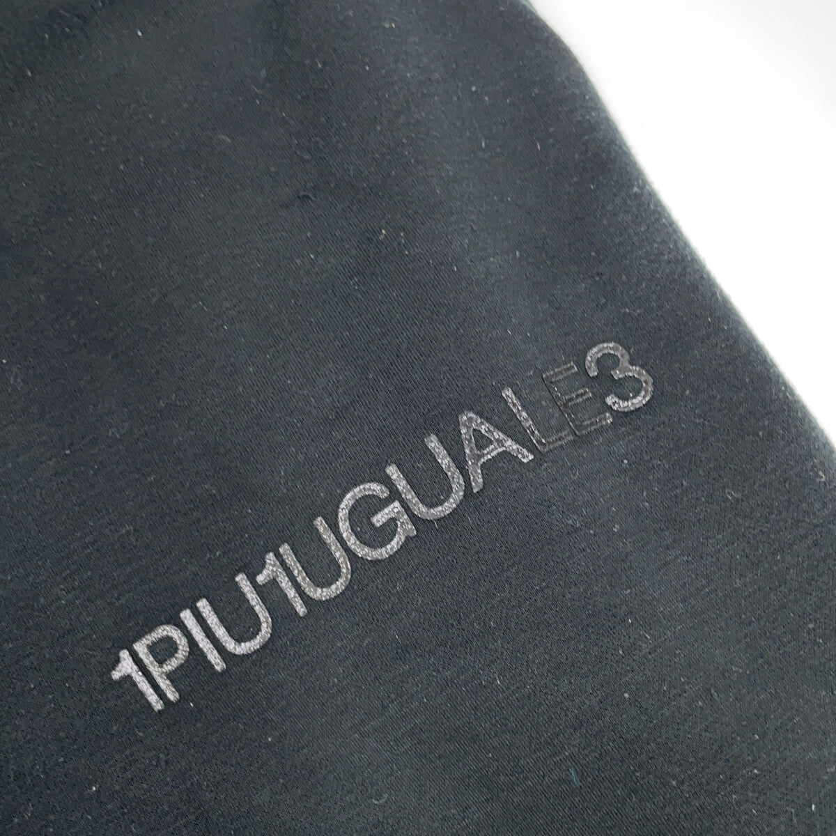 1piu1uguale3 ウノピゥウノウグァーレトレ MRP496 ﾌﾞﾗｯｸ ｽｳｪｯﾄﾊﾟﾝﾂ ボトムス 4