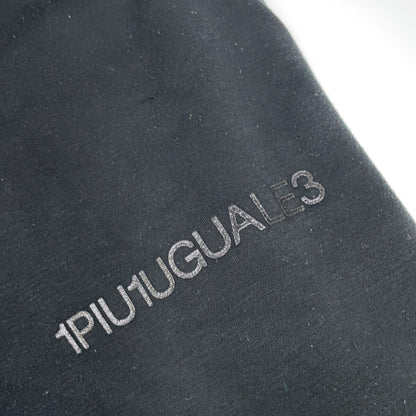 1piu1uguale3 ウノピゥウノウグァーレトレ MRP496 ﾌﾞﾗｯｸ ｽｳｪｯﾄﾊﾟﾝﾂ ボトムス 4