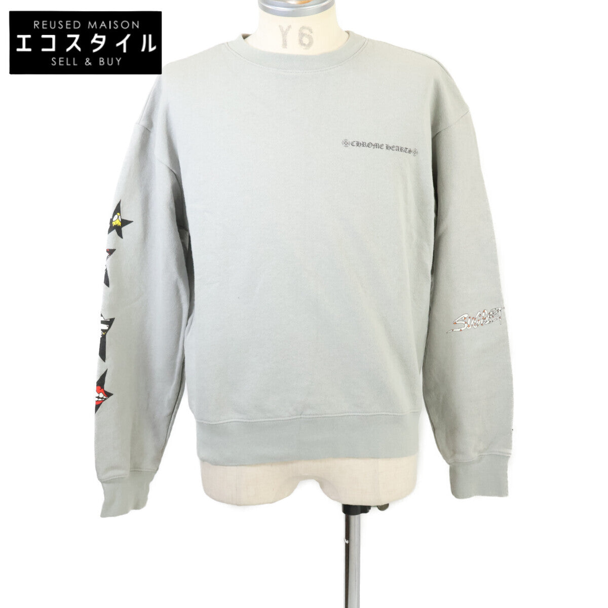 Chrome Hearts 克罗心 x MATTY BOY PPO SUGGEST SPACE 圆领套头衫/上衣