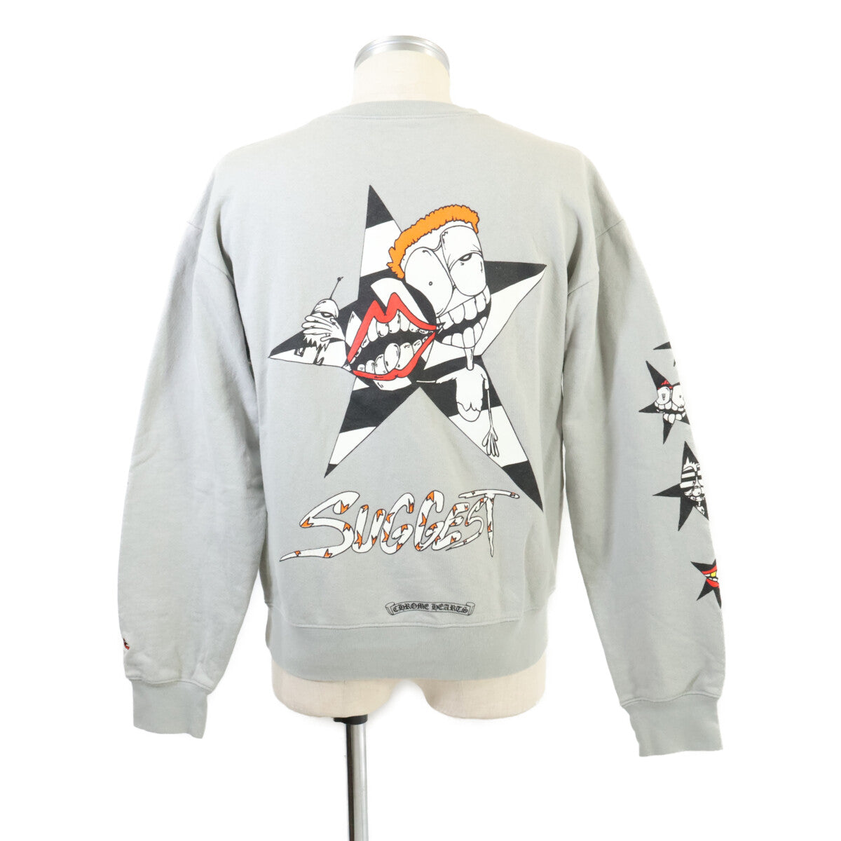 Chrome Hearts 克罗心 x MATTY BOY PPO SUGGEST SPACE 圆领套头衫/上衣