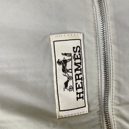 HERMES エルメス 91-5508 イエロー×グレー マルチカラー ジップパーカー ブルゾン ジャケット